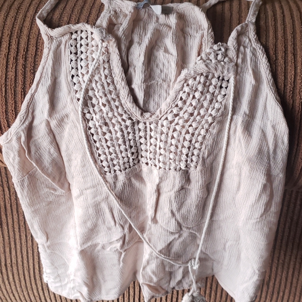 Top cream ivory color small top